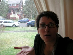 WTF? Snow in spring