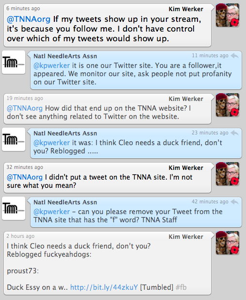 Twitter Fail (or How NOT to Lead an Industry Online)