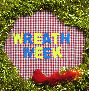 Make a Wreath, You Could Win a Copy of Crocheted Gifts!