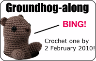 Groundhog-along 2010 badge