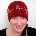Heartbeat Me Heartbeat hat pattern, by Christa Giles