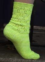 Electric Eyelet Socks