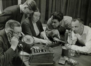 Opname van een hoorspel / Recording a radio play Opname van een hoorspel / Recording a radio play