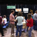 Mighty Ugly booth in action