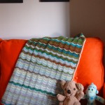 Land and Sea Baby Blanket