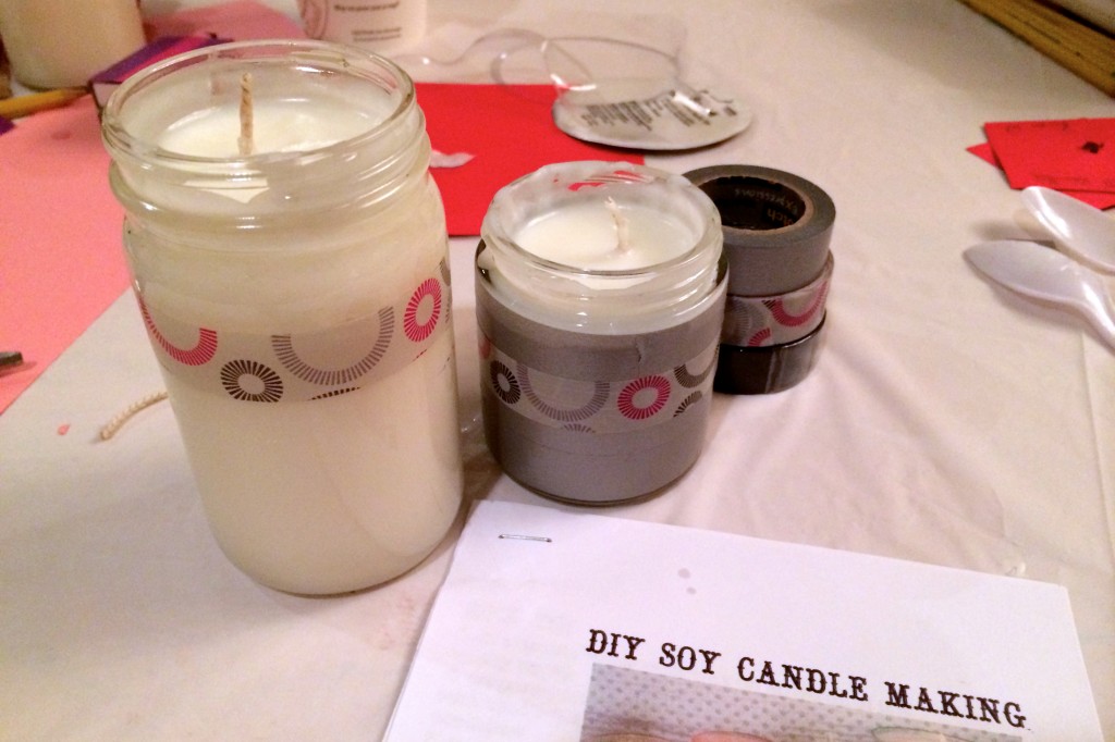 Soy Candle-making Class at Craftcation