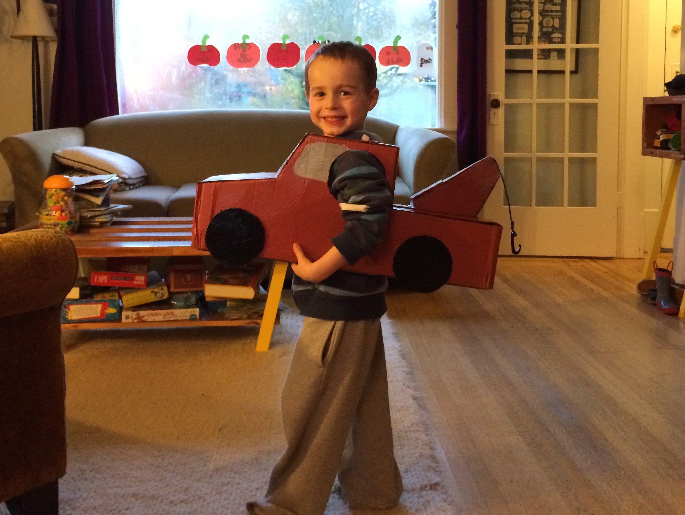 Another Cardboard Halloween Costume