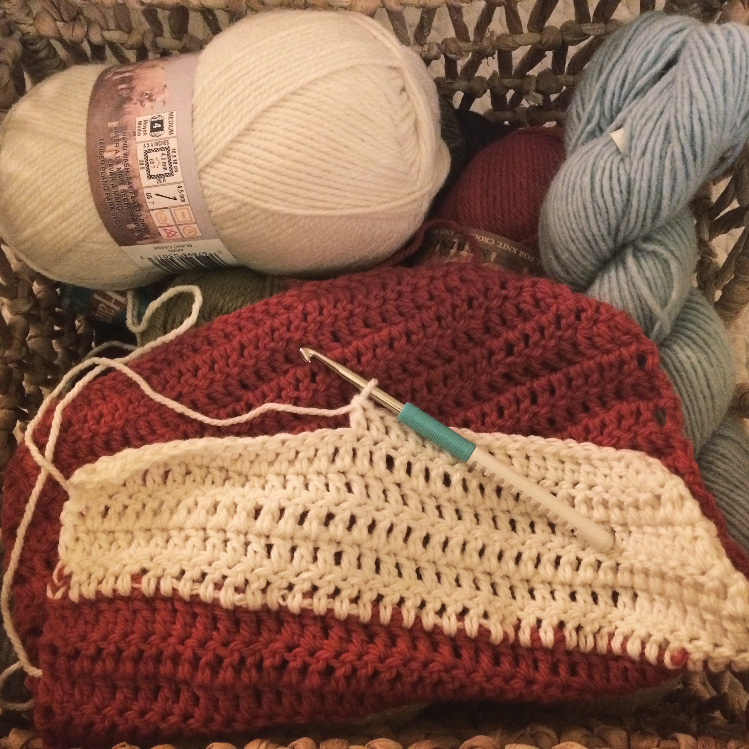 First Day, Five Days, and Crochet