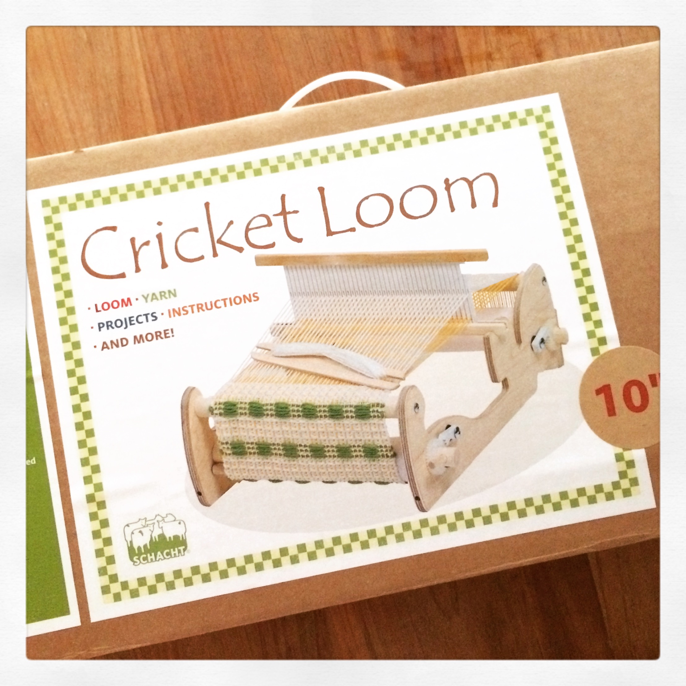 New 10" Cricket Loom! #weaving