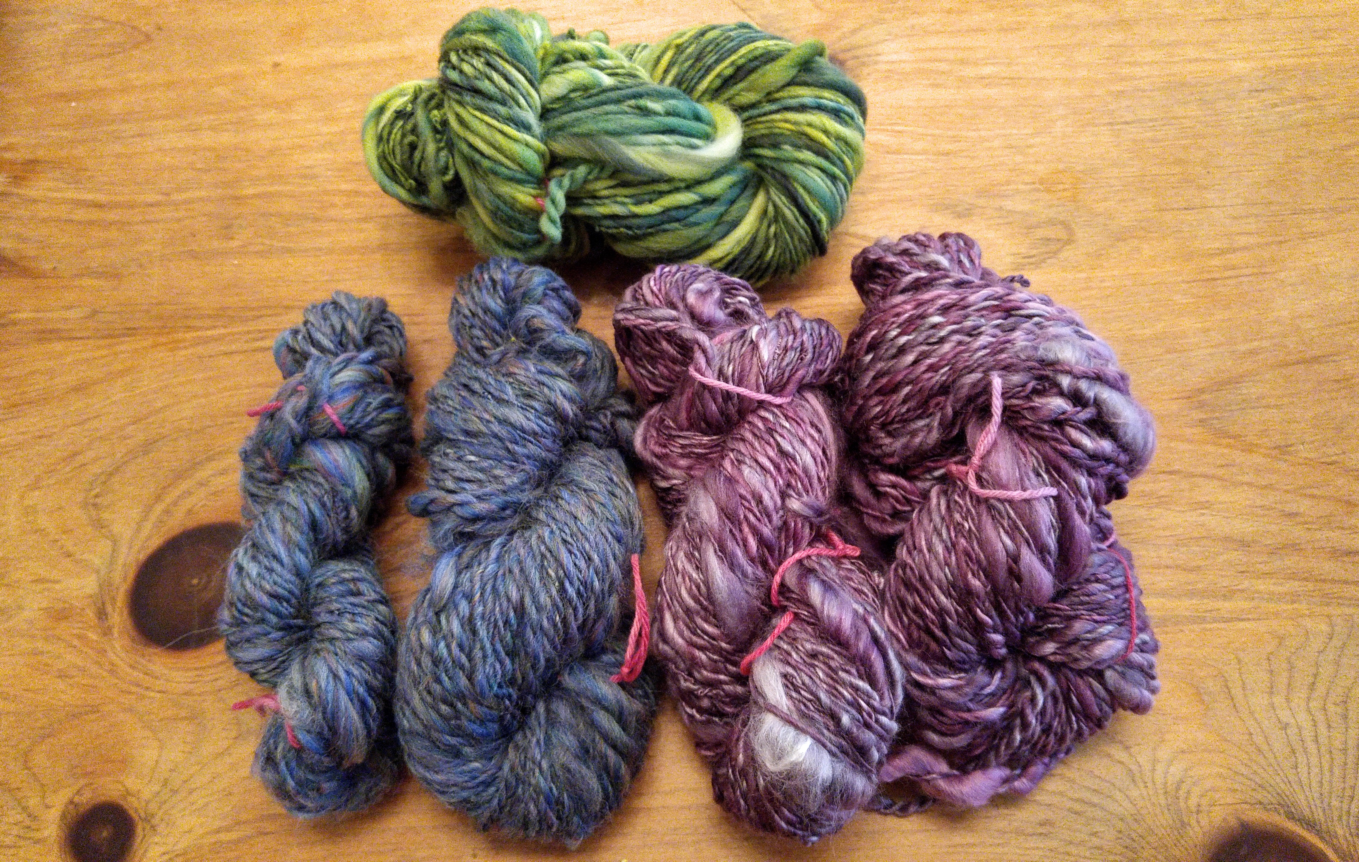 Spinning yarn for Spinzilla 2015