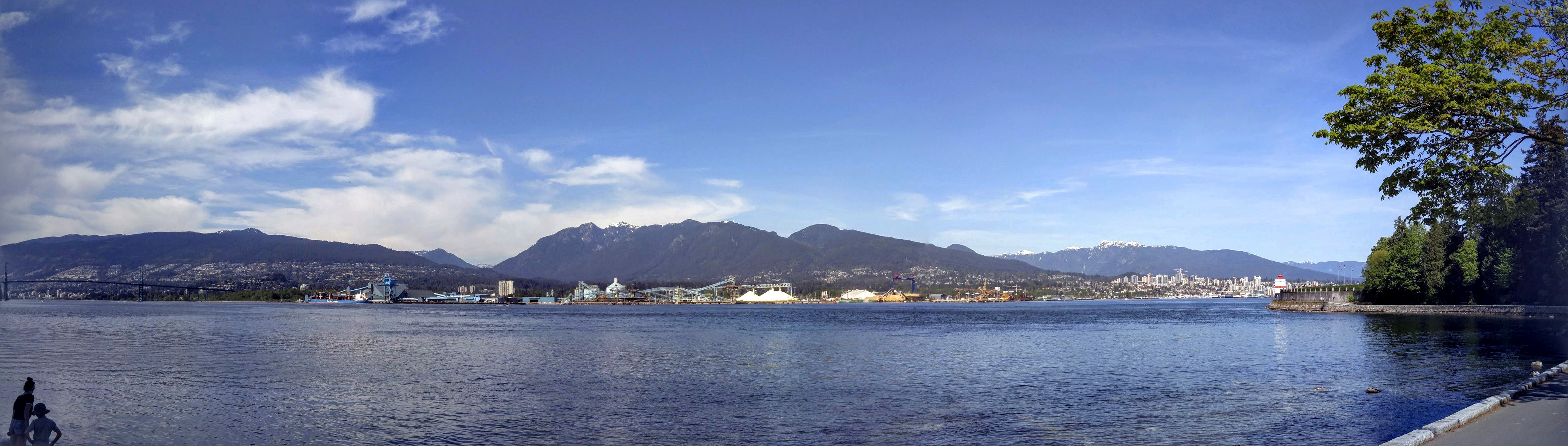 Vancouver Panorama from Stanley Park