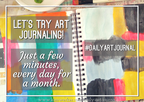 Daily Art Journal: just a few minutes every day for a month!