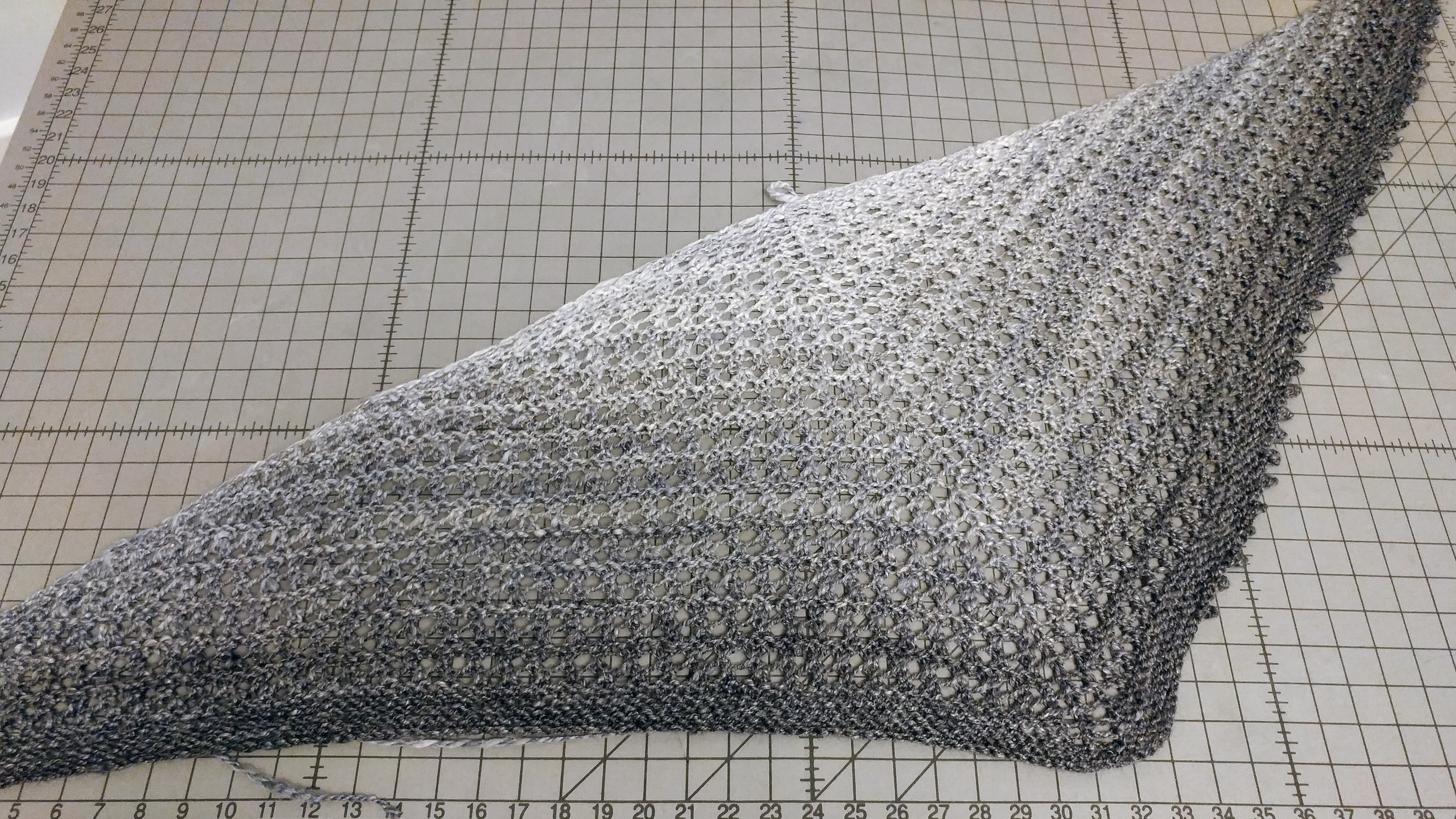 Knitted Ombre Shawl from Handspun Yarn â€“ https://www.kimwerker.com/blog
