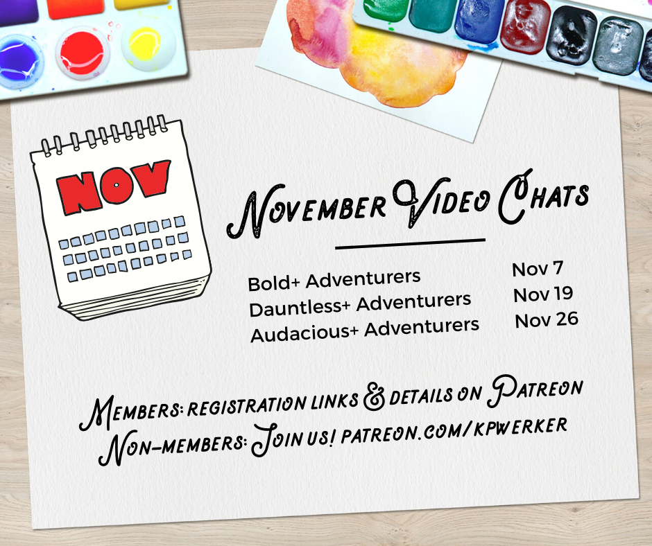 November Video Chat Dates â€“ Kim Werker Patreon Members